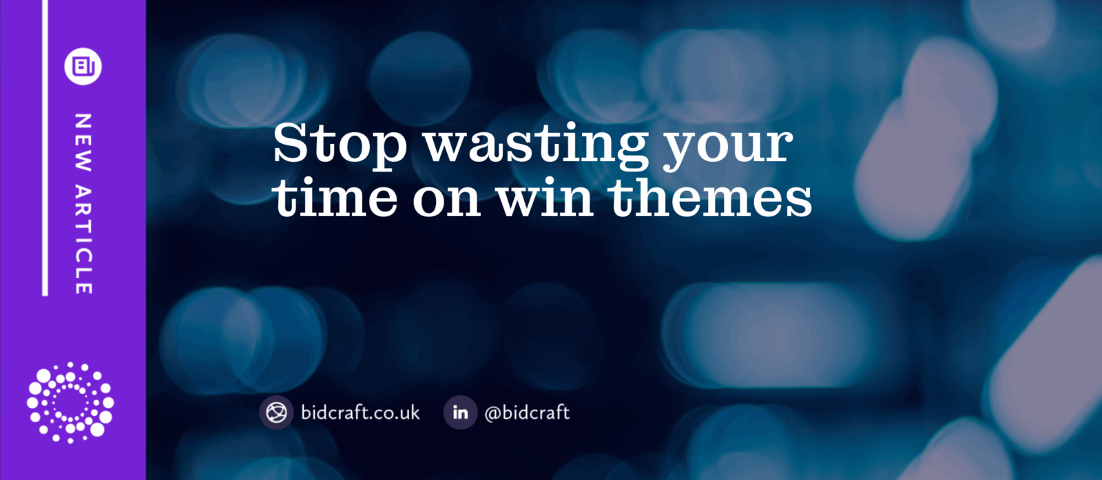 Stop wasting time on win themes